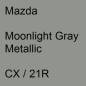 Preview: Mazda, Moonlight Gray Metallic, CX / 21R.